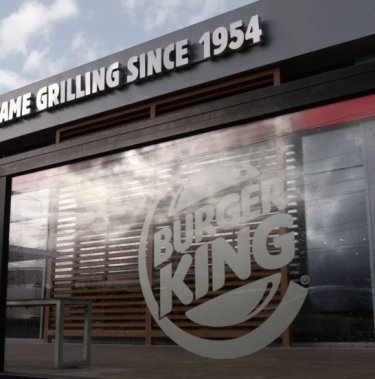 burger king facade