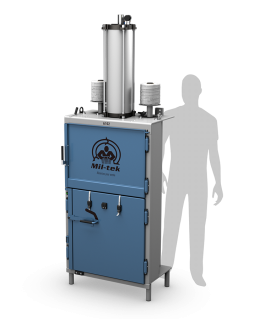 a102-blue-baler-on-grey-background