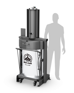 Pneumatic compactor for mixed waste XP200s
