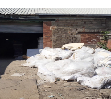 Saved costs and space with a Mil-tek 306 baler for plastic trash!