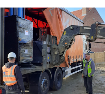 Use a baler to compact plastic trash and cut down on skips by 75%!