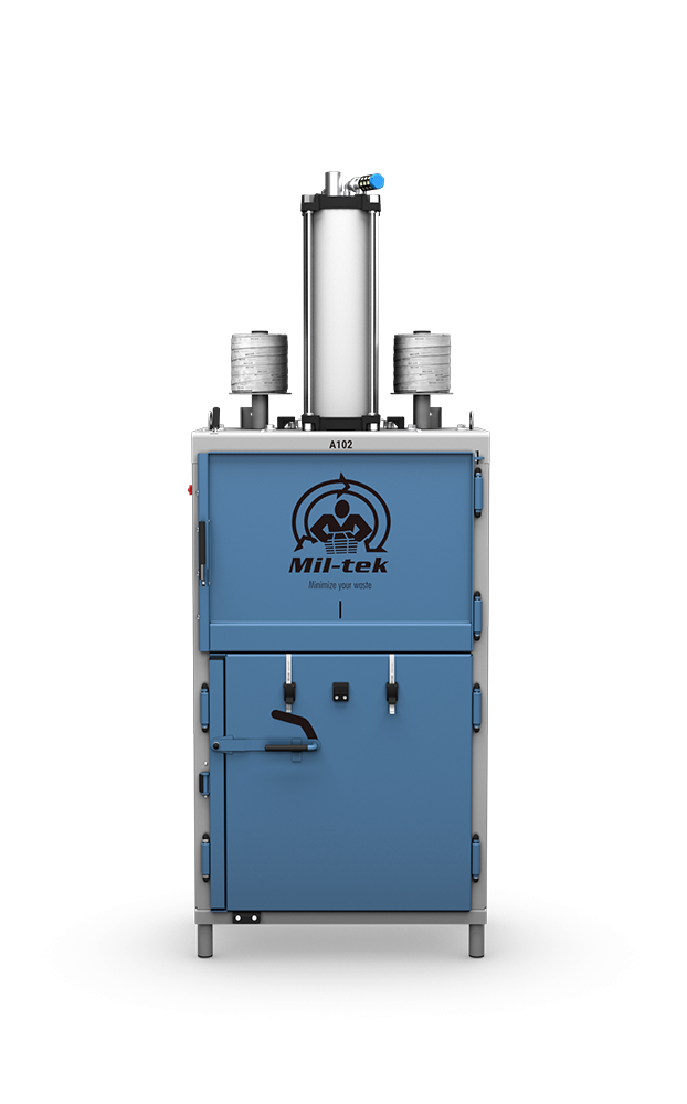 A102-2026-us-edition-pneumatic-waste-compactor-on-a-transparent-background-front-and-center